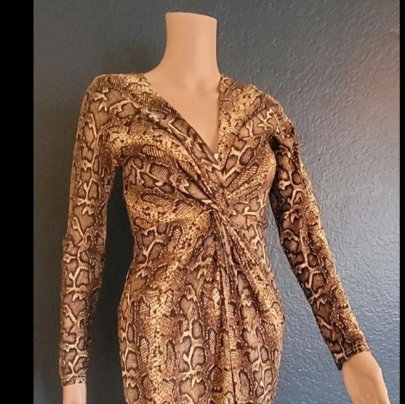 Python Pattern Dress - Picture 4 of 6